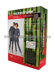 Комплект термобелья мужской бамбуковый 16-001 хаки